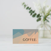 Loyalty Coffee Punch Modern Mosaic Pattern #11 (Staand voorkant)