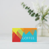 Loyalty Coffee Punch Modern Mosaic Pattern #4 (Staand voorkant)