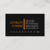 Loyalty Coffee Punch Modern Oranje (Achterkant)
