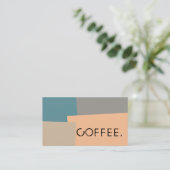 Loyalty Coffee Punch Modern Retro Color #11 (Staand voorkant)