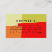 Loyalty Coffee Punch Modern Retro Color #13 (Achterkant)