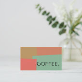 Loyalty Coffee Punch Modern Retro Color #18 (Staand voorkant)