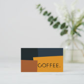Loyalty Coffee Punch Modern Retro Color #19 (Staand voorkant)