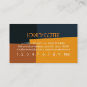 Loyalty Coffee Punch Modern Retro Color #19 (Achterkant)