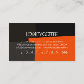 Loyalty Coffee Punch Modern Retro Color #3 (Achterkant)