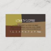 Loyalty Coffee Punch Modern Retro Kleur #16 (Achterkant)
