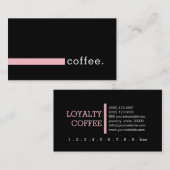 Loyalty Coffee Punch Modern Roze (Voorkant / Achterkant)