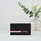 Loyalty Coffee Punch Modern Roze (Staand voorkant)