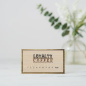 Loyalty Coffee Punch Modern Wood #4 (Staand voorkant)