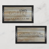 Loyalty Coffee Punch Modern Wood #8 (Voorkant / Achterkant)