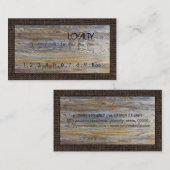 Loyalty Coffee Punch Modern Wood Grain #15 (Voorkant / Achterkant)