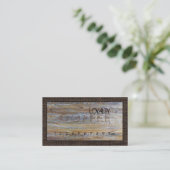 Loyalty Coffee Punch Modern Wood Grain #15 (Staand voorkant)