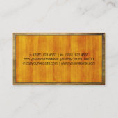 Loyalty Coffee Punch Modern Wood Grain #5 (Achterkant)
