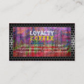 Loyalty Coffee Punch Retro Color Wood #14 (Achterkant)