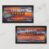 Loyalty Coffee Punch Retro Color Wood #3 (Voorkant / Achterkant)