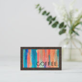 Loyalty Coffee Punch Retro Color Wood Kijk uit #8 (Staand voorkant)