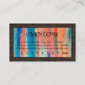 Loyalty Coffee Punch Retro Color Wood Kijk uit #8 (Achterkant)