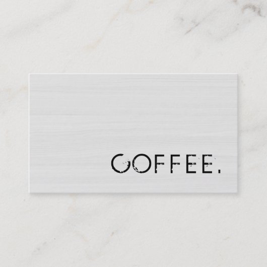 Loyalty Coffee Punch Wood Kijk #10 (Voorkant)