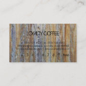 Loyalty Coffee Punch Wood Kijk #12 (Achterkant)