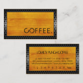 Loyalty Coffee Punch Wood Kijk Modern Metaal #6 (Voorkant / Achterkant)