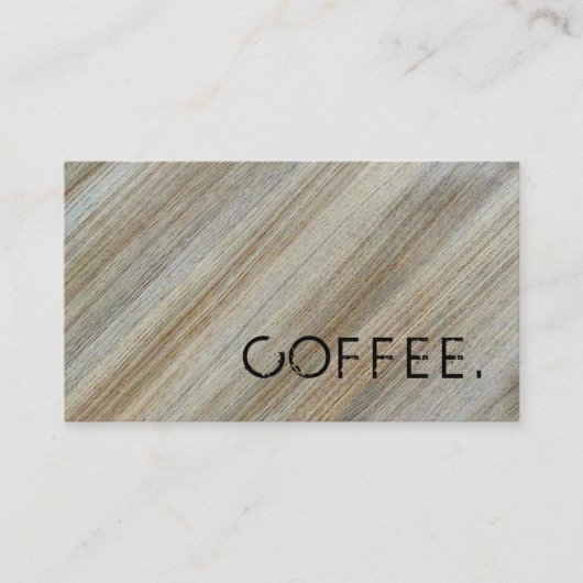 Loyalty Coffee Punch Wood Kijk uit #3 (Voorkant)