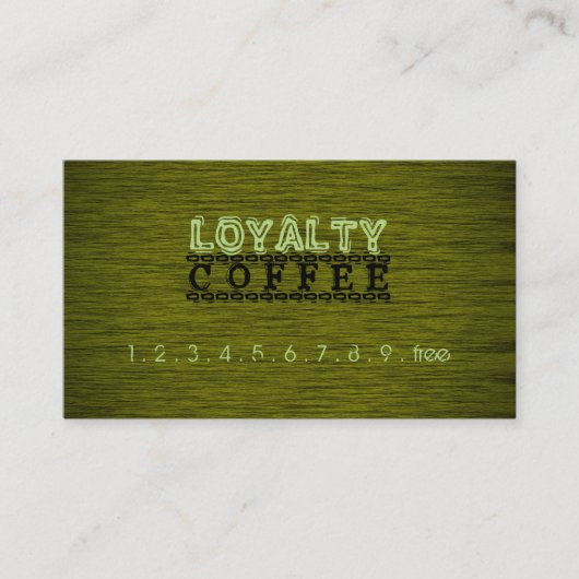 Loyalty Coffee Punch Wood Kijk uit #6 (Voorkant)