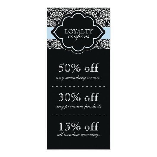 Loyalty Coupon-kaarten Reclamekaart (Voorkant)