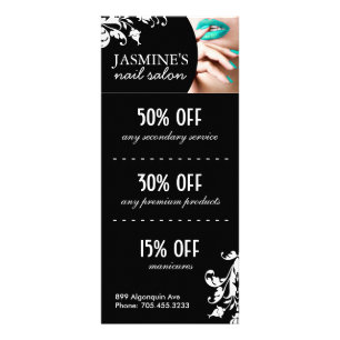 Loyalty Coupon Kaarten voor Salons Reclamekaart