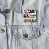 Loyalty, Edelachtbare, een Willing Heart Vierkante Button 5,1 Cm (In situ)