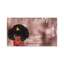 Loyalty Kaart 10 Punch Curly Hair Drips Roos Alyaa