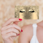 Loyalty Kaart 6 Beauty Salon Lash Spark Gold Drive