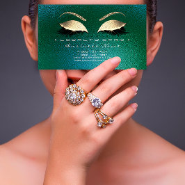 Loyalty Kaart 6 Beauty Salon Lashes Tropicall Cali