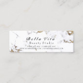 Loyalty Kaart 6 Black White Punch Makeup Marble To (Voorkant)