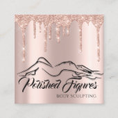 Loyalty Kaart 6 Punch Aftercare Body Sclupting Log (Voorkant)