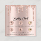 Loyalty Kaart 6 Punch Aftercare Body Sclupting Log (Achterkant)