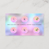 Loyalty Kaart 6 Punch Makeup Artist Drift Ombre (Achterkant)