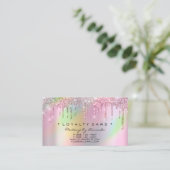 Loyalty Kaart 6 Punch Makeup Artist Holografen Roo (Staand voorkant)