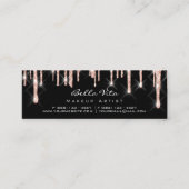 Loyalty Kaart 6 Punch Makeup Beauty Heart Roos Bla (Voorkant)