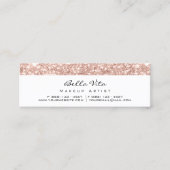 Loyalty Kaart 6 Punch Makeup Beauty Heart Roos Hea (Voorkant)