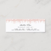 Loyalty Kaart 6 Punch Makeup Beauty Heart Roos Lux (Voorkant)