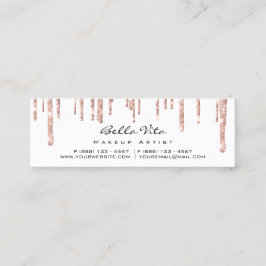 Loyalty Kaart 6 Punch Makeup Beauty Heart Roos Spa