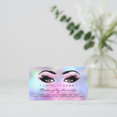 Loyalty Kaart 6 Punch Pink Makeup Artist (Staand voorkant)