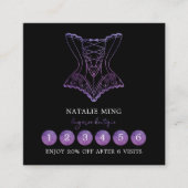 Loyalty Kaart Business Lace Lingerie Boutique (Voorkant)