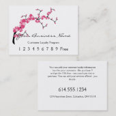 Loyalty Kaart:: Cherry Blossom Tree Branch (Voorkant / Achterkant)