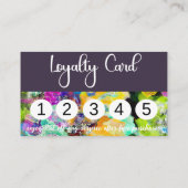 Loyalty Kaart Custom Visitekaartje (Achterkant)