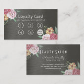 Loyalty Kaart  Floral Makeup & Hair Artist (Voorkant / Achterkant)