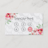 Loyalty Kaart Floral Makeup & Hair Stylist (Voorkant)