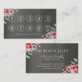 Loyalty Kaart Floral Makeup & Hair Stylist (Voorkant / Achterkant)