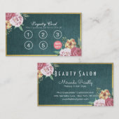 Loyalty Kaart  Floral Makeup & Hair Stylist (Voorkant / Achterkant)