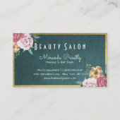 Loyalty Kaart  Floral Makeup & Hair Stylist (Achterkant)